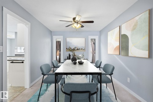 11019 10 Avenue, Edmonton, AB - Indoor Photo Showing Dining Room