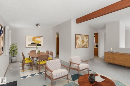 34 Andrew Crescent, St. Albert, AB - Indoor Photo Showing Living Room