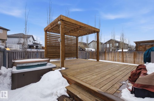 69 Avonlea Way, Spruce Grove, AB - Outdoor With Deck Patio Veranda With Exterior