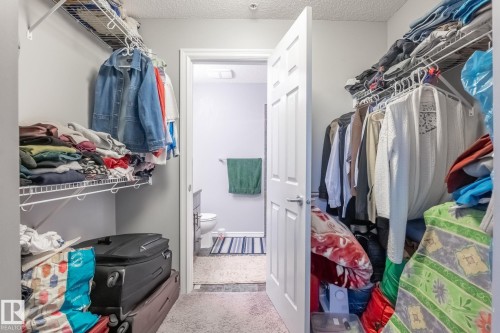 View of walk in closet - 207 2203 44 Avenue, Edmonton, AB - Indoor With Storage