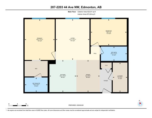 View of property floor plan - 207 2203 44 Avenue, Edmonton, AB - Other