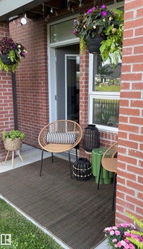 View of patio / terrace - 94 2560 Pegasus Boulevard, Edmonton, AB - Outdoor With Deck Patio Veranda With Exterior