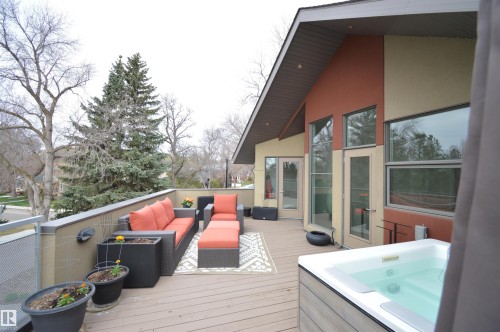 6428 Ada Boulevard, Edmonton, AB - Outdoor With Deck Patio Veranda With Exterior