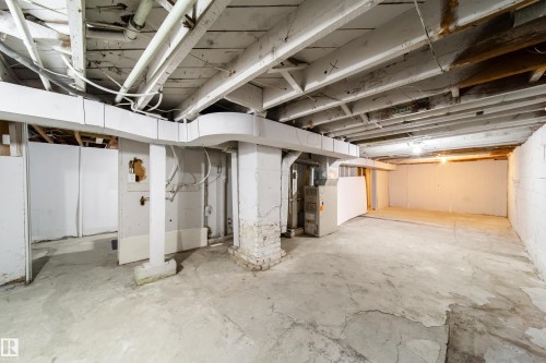 10803 93 Street, Edmonton, AB - Indoor Photo Showing Basement