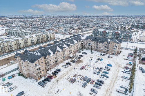 Aerial view of property and surrounding area - 221 5005 165 Avenue, Edmonton, AB - Outdoor With View