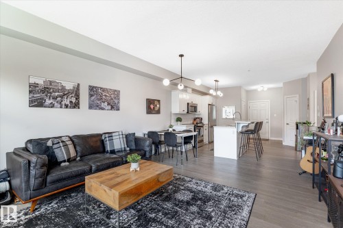 111 9603 98 Avenue, Edmonton, AB - Indoor Photo Showing Living Room