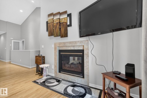 36 3003 34 Avenue, Edmonton, AB - Indoor With Fireplace