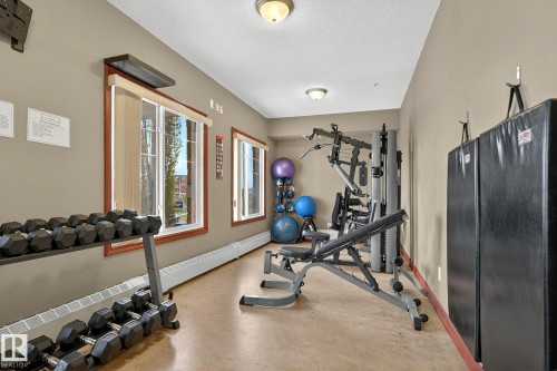 434 263 Macewan Road, Edmonton, AB - Indoor Photo Showing Gym Room