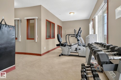 434 263 Macewan Road, Edmonton, AB - Indoor Photo Showing Gym Room