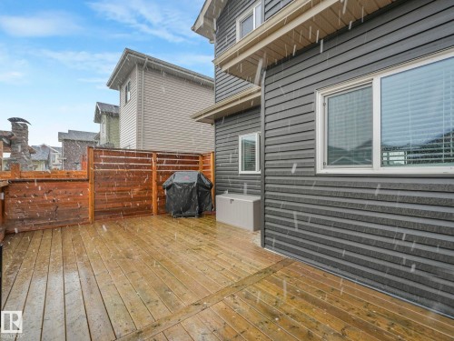 Deck with area for grilling - 3510 48 Avenue, Beaumont, AB - Outdoor With Deck Patio Veranda With Exterior