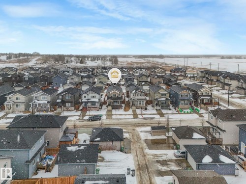 Aerial view of residential area - 3510 48 Avenue, Beaumont, AB - Outdoor With View