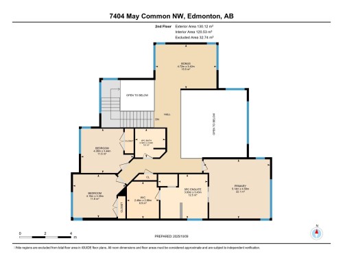 View of floor plan / room layout - 7404 May Common, Edmonton, AB - Other