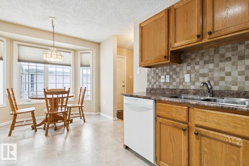 38 303 Twin Brooks Drive, Edmonton, AB - Indoor Photo Showing Kitchen With Double Sink
