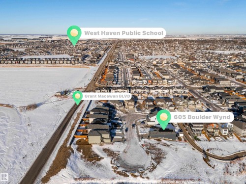 605 Boulder Wynd, Leduc, AB - Outdoor With View