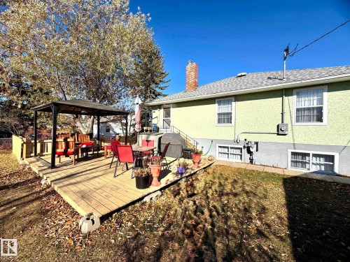 4811 51 Avenue, Lamont, AB - Outdoor With Deck Patio Veranda
