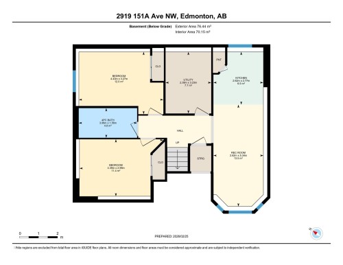 View of floor plan / room layout - 2919 151A Avenue, Edmonton, AB - Other