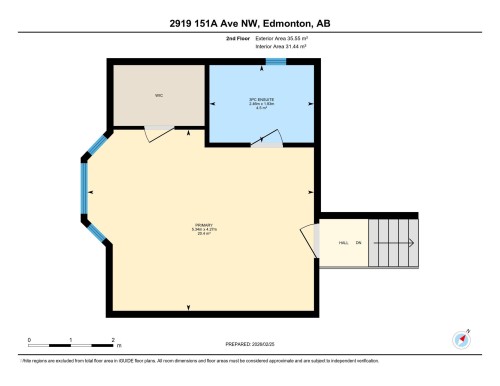 View of property floor plan - 2919 151A Avenue, Edmonton, AB - Other