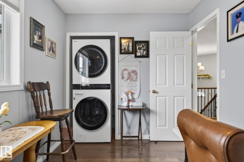 91 Westmews, Fort Saskatchewan, AB - Indoor Photo Showing Laundry Room