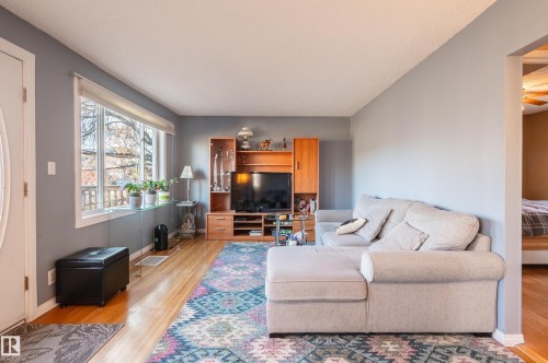 10532 157 Street, Edmonton, AB - Indoor Photo Showing Living Room