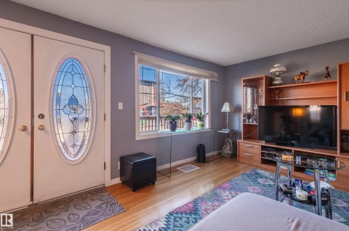 10532 157 Street, Edmonton, AB - Indoor Photo Showing Living Room