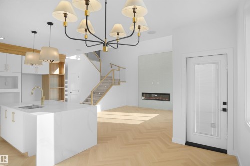 11 Trill Point(E), Spruce Grove, AB - Indoor Photo Showing Kitchen