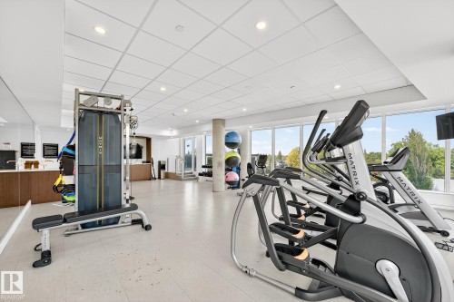 504 14105 West Block Drive, Edmonton, AB - Indoor Photo Showing Gym Room