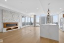 504 14105 West Block Drive, Edmonton, AB  - Indoor With Fireplace 
