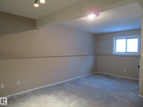 Spare room with carpet flooring and a textured ceiling - 1855 Mill Woods Road E, Edmonton, AB - Indoor Photo Showing Other Room