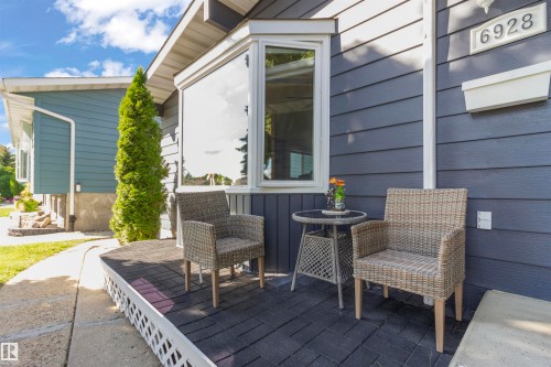 6928 13 Avenue, Edmonton, AB - Outdoor With Deck Patio Veranda With Exterior