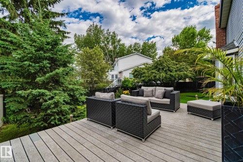 122 Village Downs, Sherwood Park, AB - Outdoor With Deck Patio Veranda