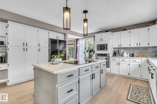 122 Village Downs, Sherwood Park, AB - Indoor Photo Showing Kitchen