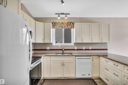 91 Hamilton Crescent, St. Albert, AB - Indoor Photo Showing Kitchen With Double Sink