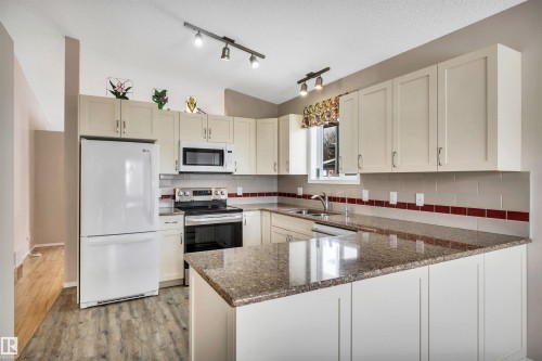 91 Hamilton Crescent, St. Albert, AB - Indoor Photo Showing Kitchen With Double Sink