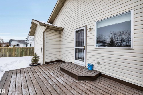 91 Hamilton Crescent, St. Albert, AB - Outdoor With Deck Patio Veranda With Exterior