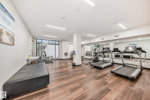 108 1144 Adamson Drive, Edmonton, AB - Indoor Photo Showing Gym Room