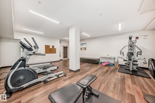 108 1144 Adamson Drive, Edmonton, AB - Indoor Photo Showing Gym Room