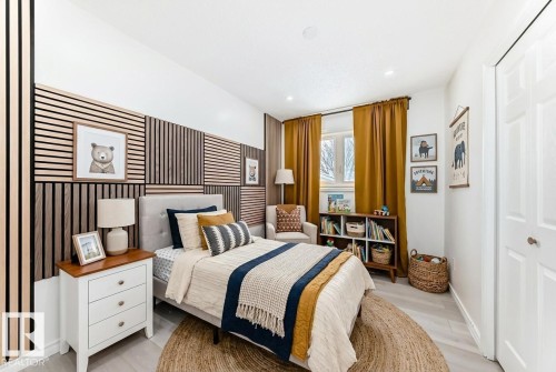 Virtually Staged - 10519 173 Avenue, Edmonton, AB - Indoor Photo Showing Bedroom