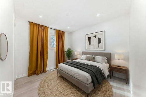 Virtually Staged - 10519 173 Avenue, Edmonton, AB - Indoor Photo Showing Bedroom