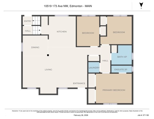 View of room layout - 10519 173 Avenue, Edmonton, AB - Other