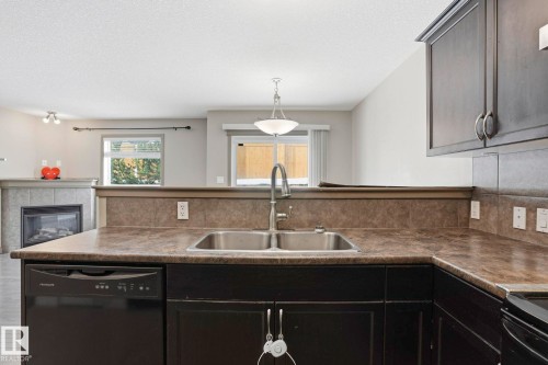 21 5120 164 Avenue, Edmonton, AB - Indoor Photo Showing Kitchen With Double Sink