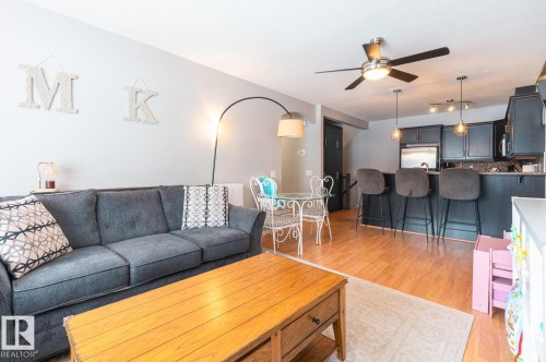 9 671 Silver Berry Road Nw, Edmonton, AB - Indoor Photo Showing Living Room