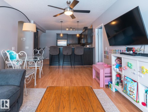 9 671 Silver Berry Road Nw, Edmonton, AB - Indoor Photo Showing Living Room