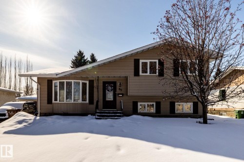 Tri-level home featuring entry steps - 69 Amherst Crescent, St. Albert, AB - Outdoor