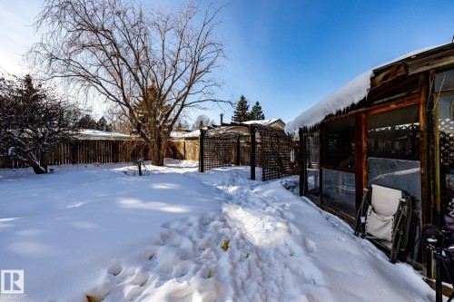 View of fenced backyard - 69 Amherst Crescent, St. Albert, AB - Outdoor