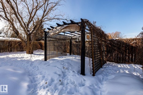View of fenced yard - 69 Amherst Crescent, St. Albert, AB - Outdoor