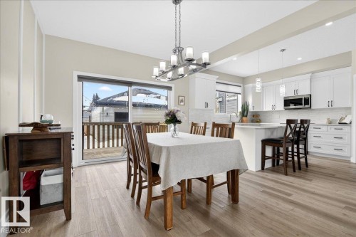 80 Maple Crescent, Gibbons, AB - Indoor Photo Showing Dining Room