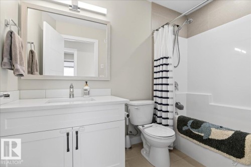 4pc on the upper floor - 80 Maple Crescent, Gibbons, AB - Indoor Photo Showing Bathroom