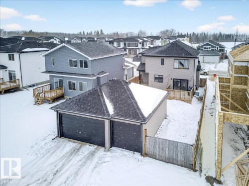 80 Maple Crescent, Gibbons, AB - Outdoor With Deck Patio Veranda