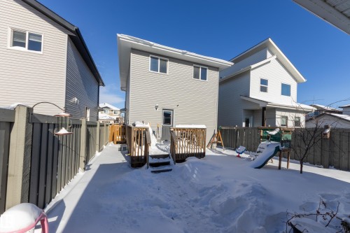 6687 Cardinal Road, Edmonton, AB - Outdoor With Deck Patio Veranda With Exterior