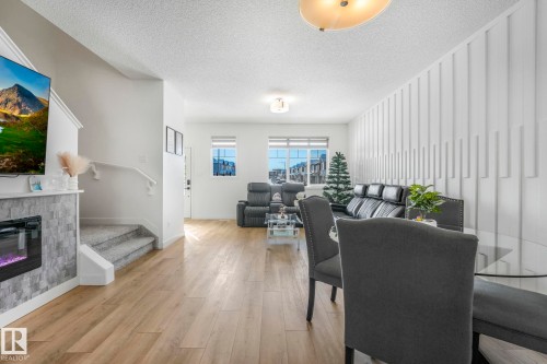 9476 Colak Lane, Edmonton, AB - Indoor With Fireplace